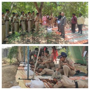 NCC Firing Selections at Bapatla College of Pharmacy